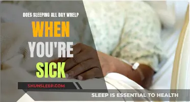 Sleeping All Day: The Best Cure for Sickness?