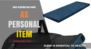 Sleeping Bag Conundrum: Personal Item or Not?