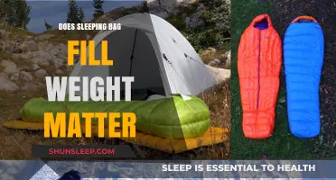 Sleeping Bag Fill Weight: Does It Really Matter?