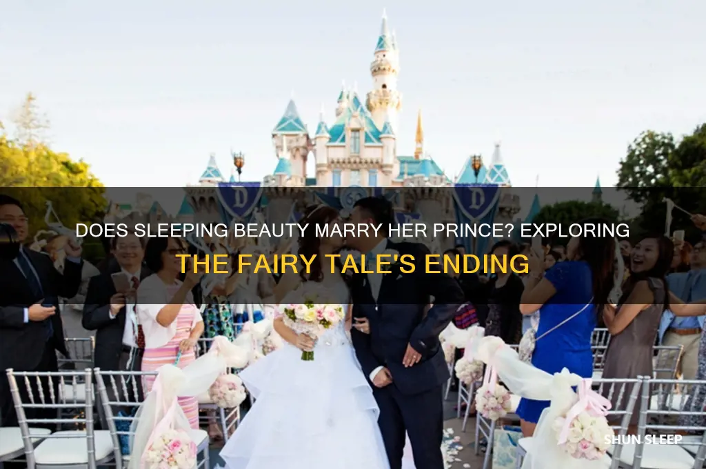 does sleeping beauty get married