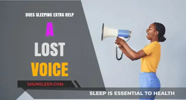Can Extra Sleep Restore Your Lost Voice? Exploring the Healing Connection