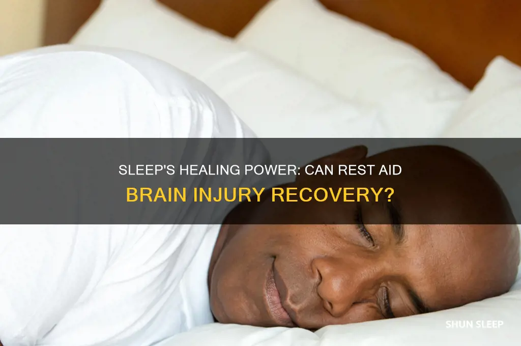 does sleeping help brain injury