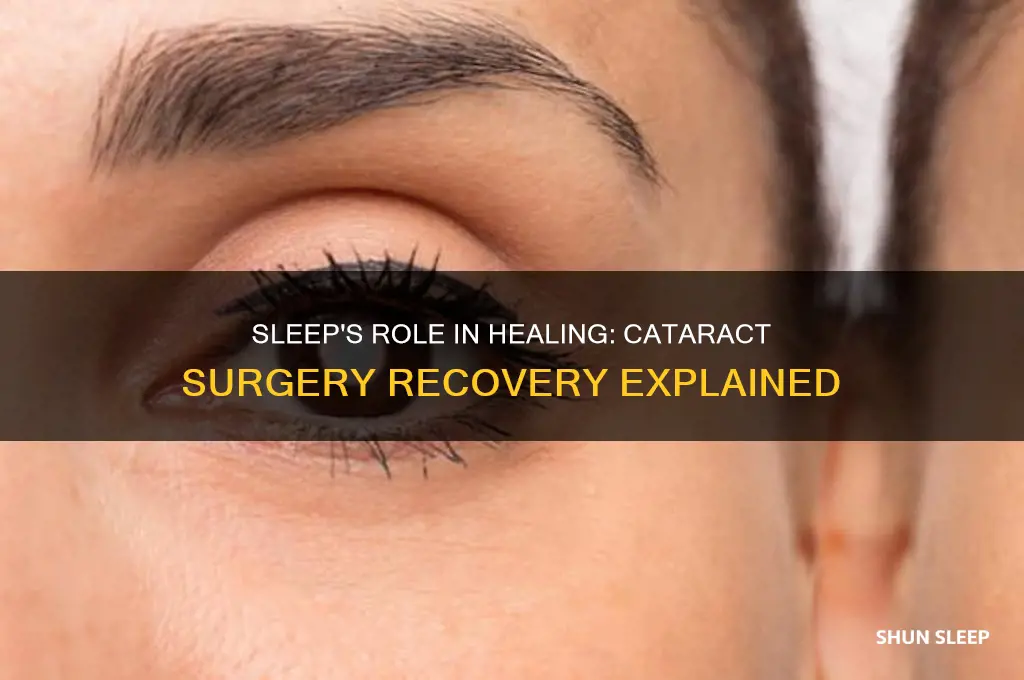 does sleeping help recovery from cataractsurgery