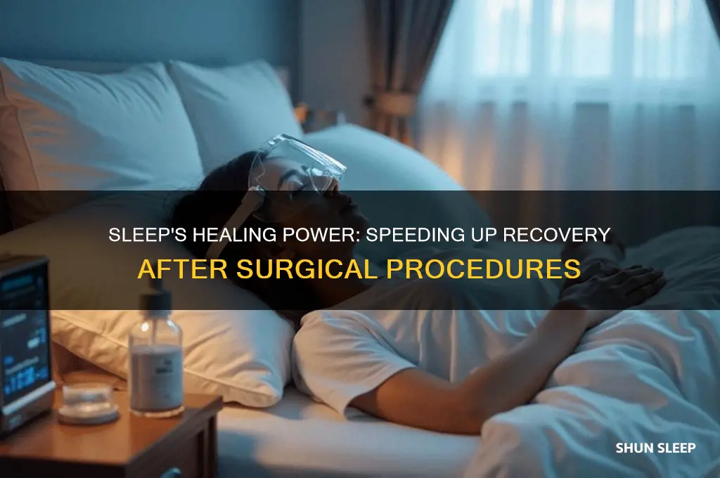 does sleeping help you heal faster after surgery