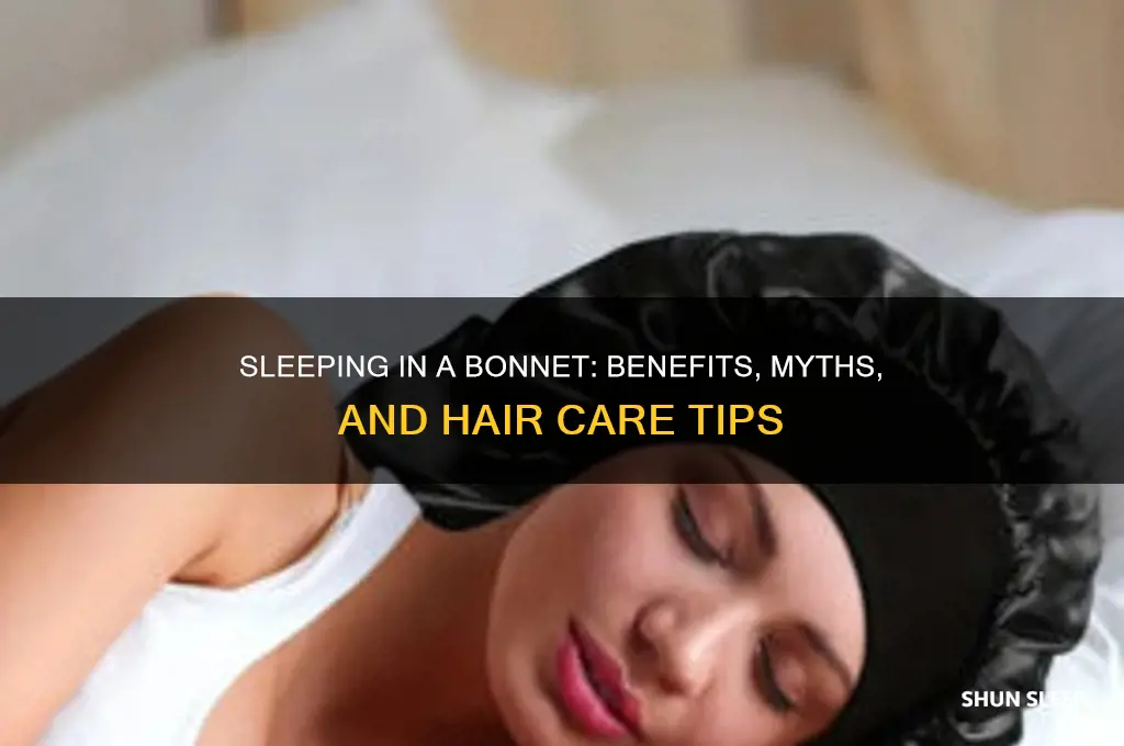 does sleeping in a bonnet help