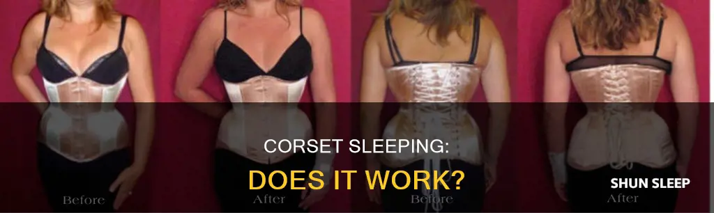 does sleeping in a corset work