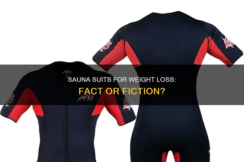 does sleeping in a sauna suit help lose weight