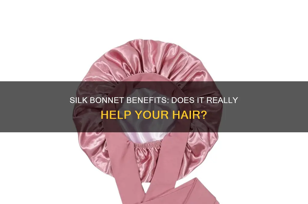 does sleeping in a silk bonnet help hair