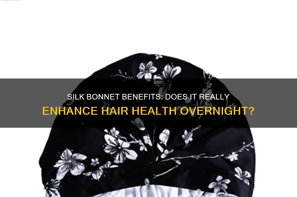 does sleeping in a silk bonnet help your hair