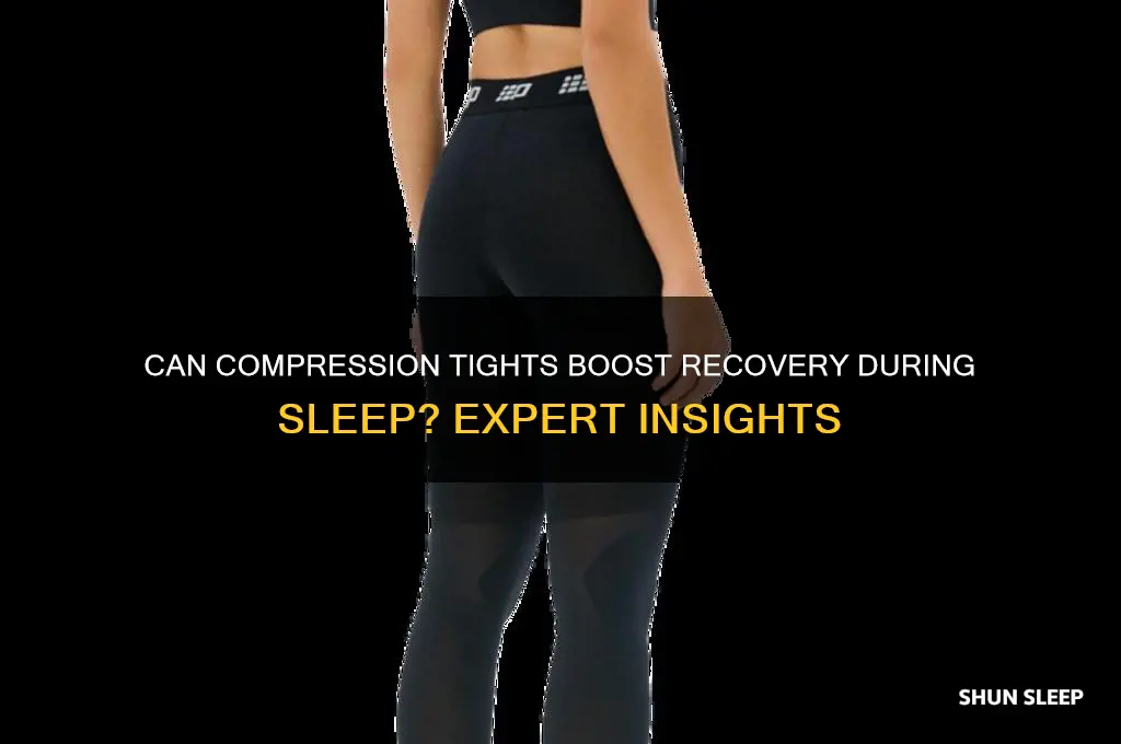 does sleeping in compression tights help recovery