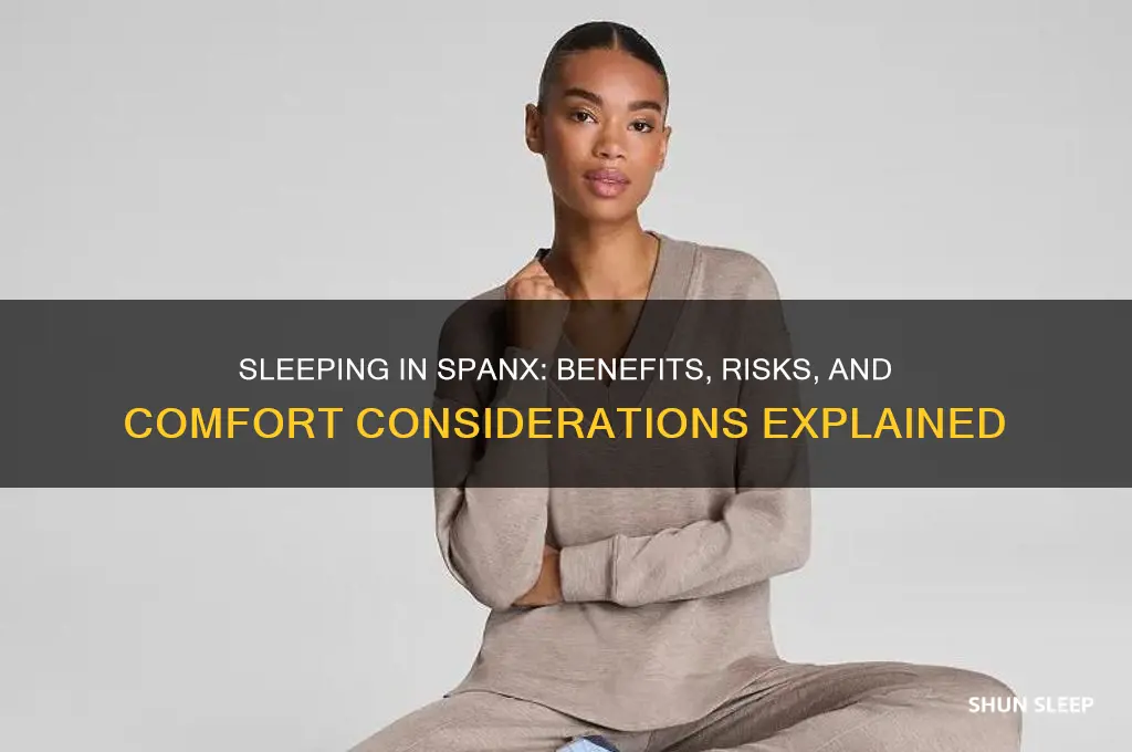 does sleeping in spanx help