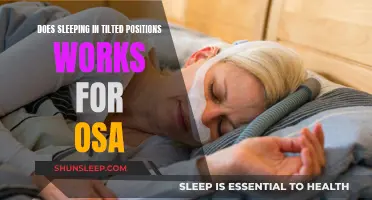 Tilted Sleep Positions: Effective for OSA?