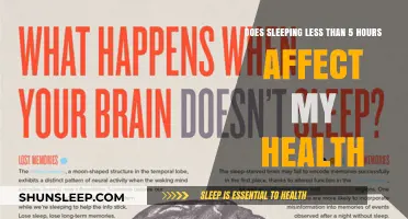 Sleepless Nights: Unraveling the Impact of Less Than 5 Hours of Sleep on Your Health