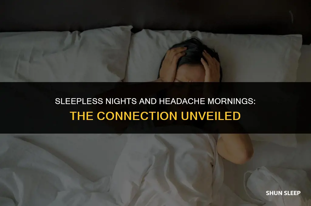 does sleeping less than 6 hours cause headaches