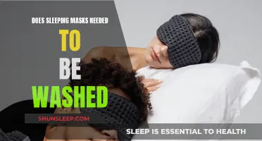 Should You Wash Your Sleeping Mask?