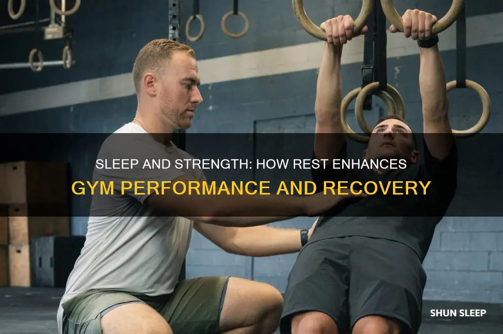 does sleeping more help with gym