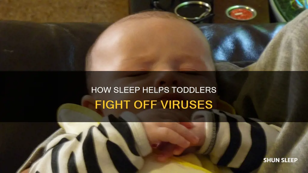 does sleeping more mean toddler is recovering from virus
