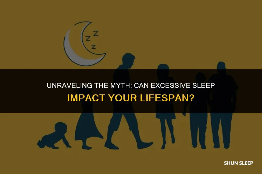 does sleeping more than 8 hours shorten your life