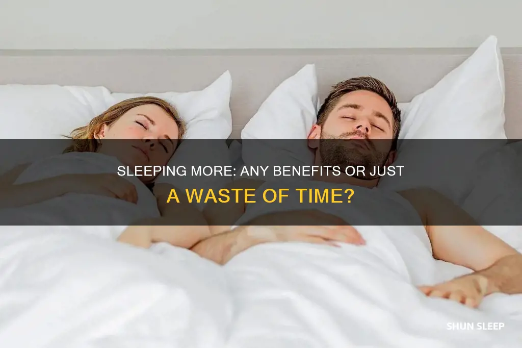 does sleeping more than needed occasionally do anything