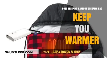 Sleeping Naked in a Sleeping Bag: Warmer or Not?
