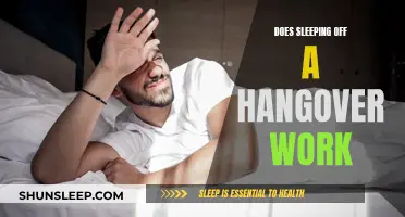 Hangover Cure: Does Sleeping It Off Really Work?