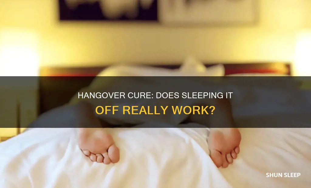does sleeping off a hangover work