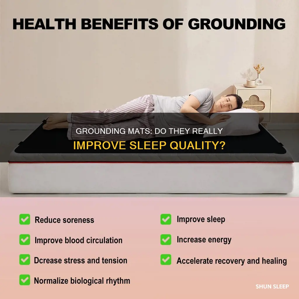 does sleeping on a grounding mat work