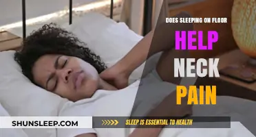 Sleeping on the Floor: A Neck Pain Relief Solution?
