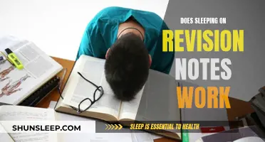 Can You Sleep on Your Revision Notes?