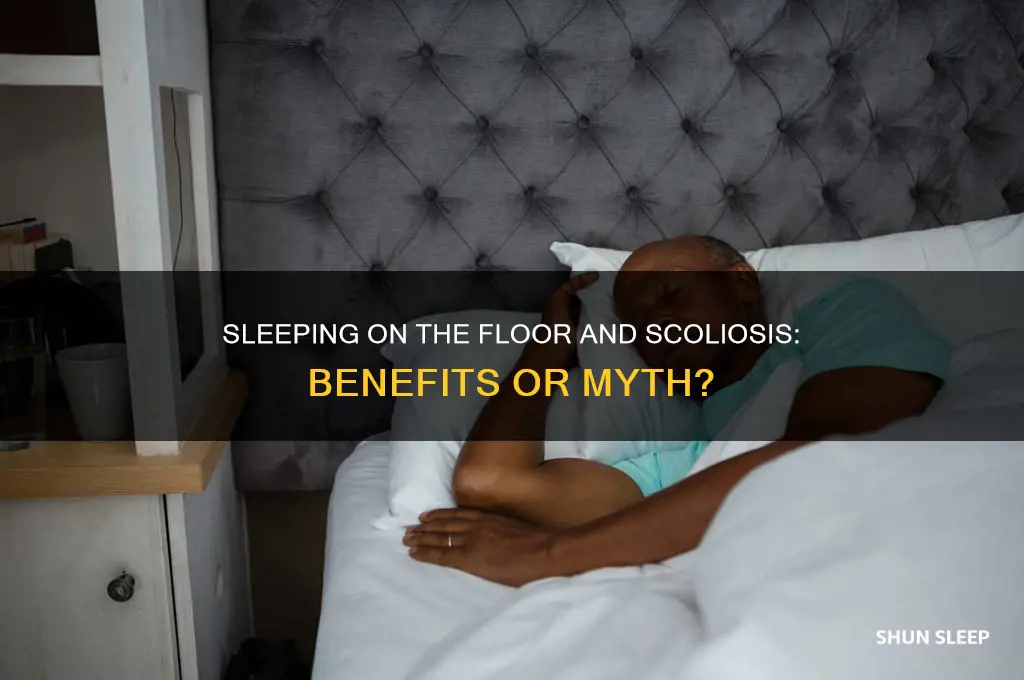 does sleeping on the floor help scoliosis