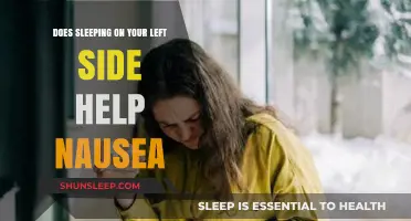 Sleeping on Your Left Side: A Nausea Relief Remedy?