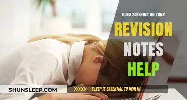 Does Sleeping on Revision Notes Boost Memory Retention? Exploring the Myth
