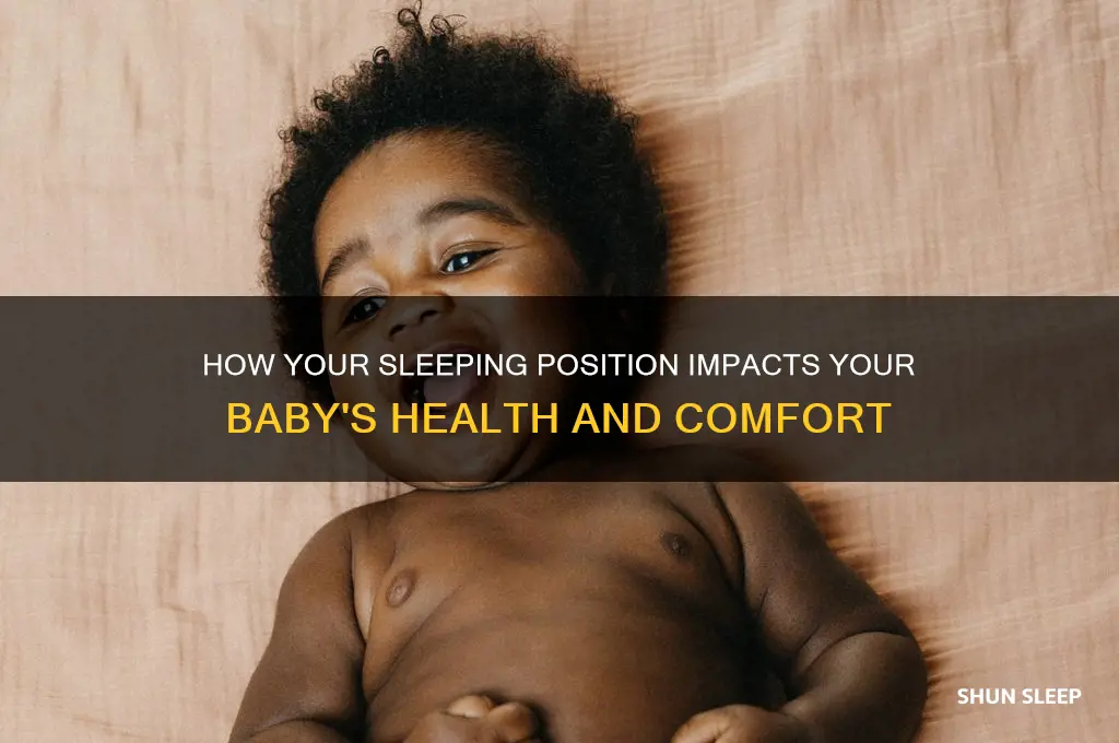 does sleeping position affect baby