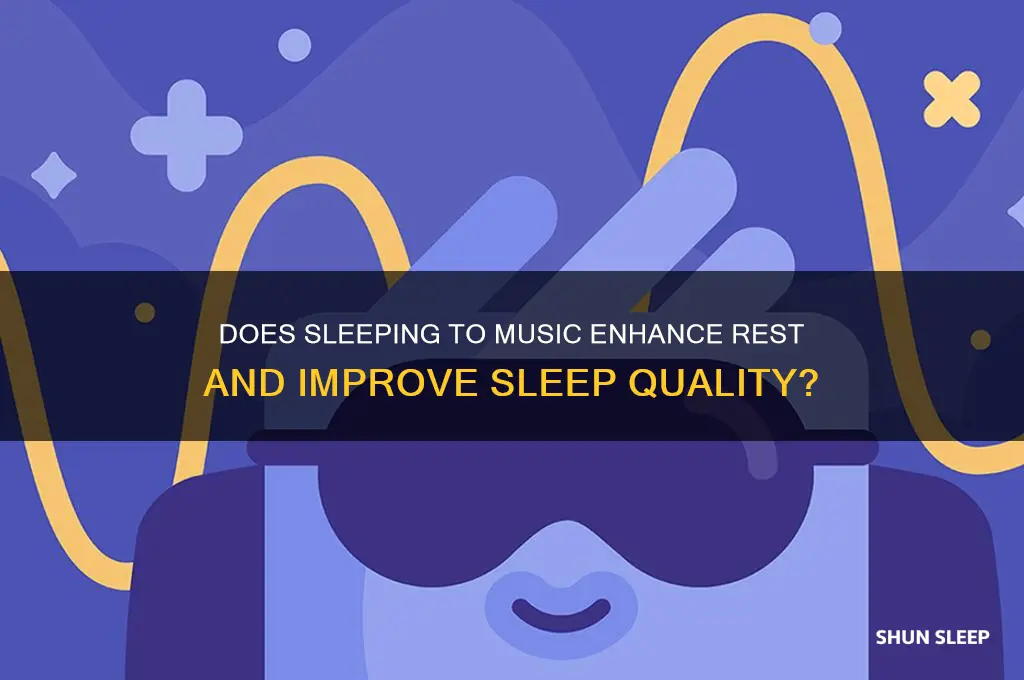 does sleeping to music help