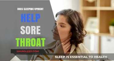 Sleeping Upright: Effective Relief for Sore Throats or Just a Myth?