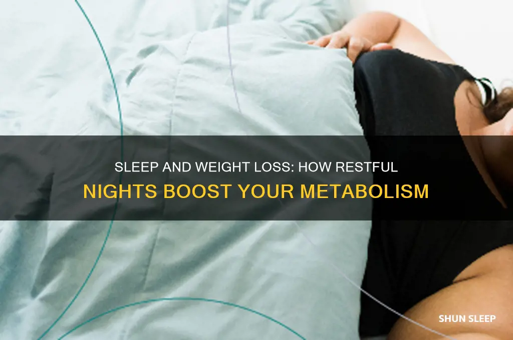 does sleeping well help lose weight