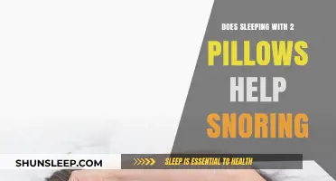 Can Sleeping with Two Pillows Reduce Snoring? Expert Insights