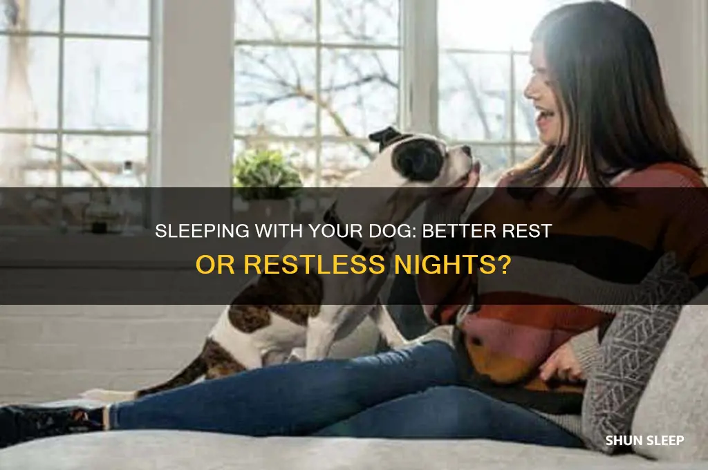 does sleeping with a dog help you sleep
