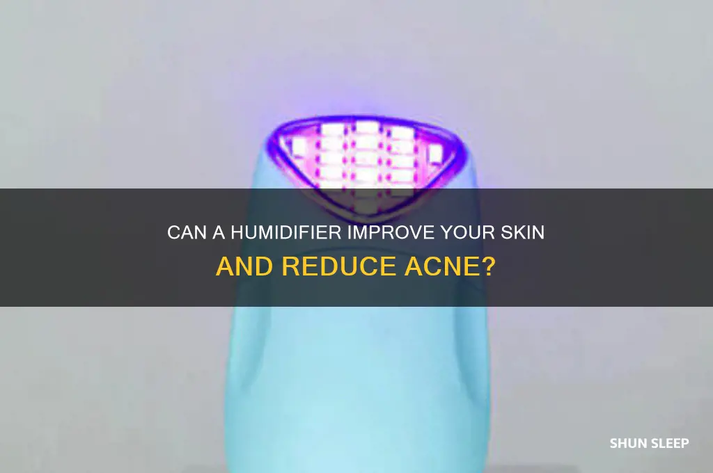 does sleeping with a humidifier help acne