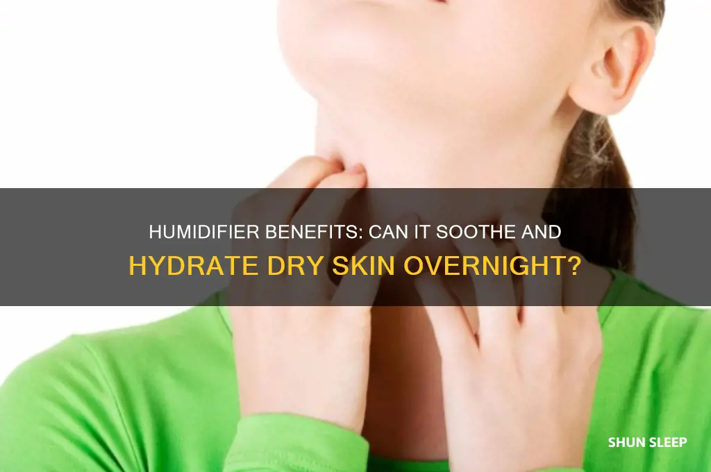 does sleeping with a humidifier help dry skin