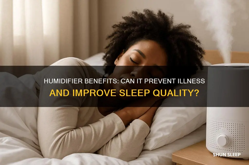 does sleeping with a humidifier help you not get sick