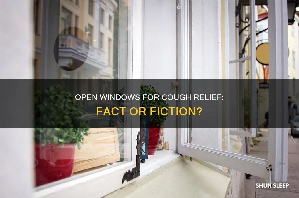 does sleeping with a window open help a cough
