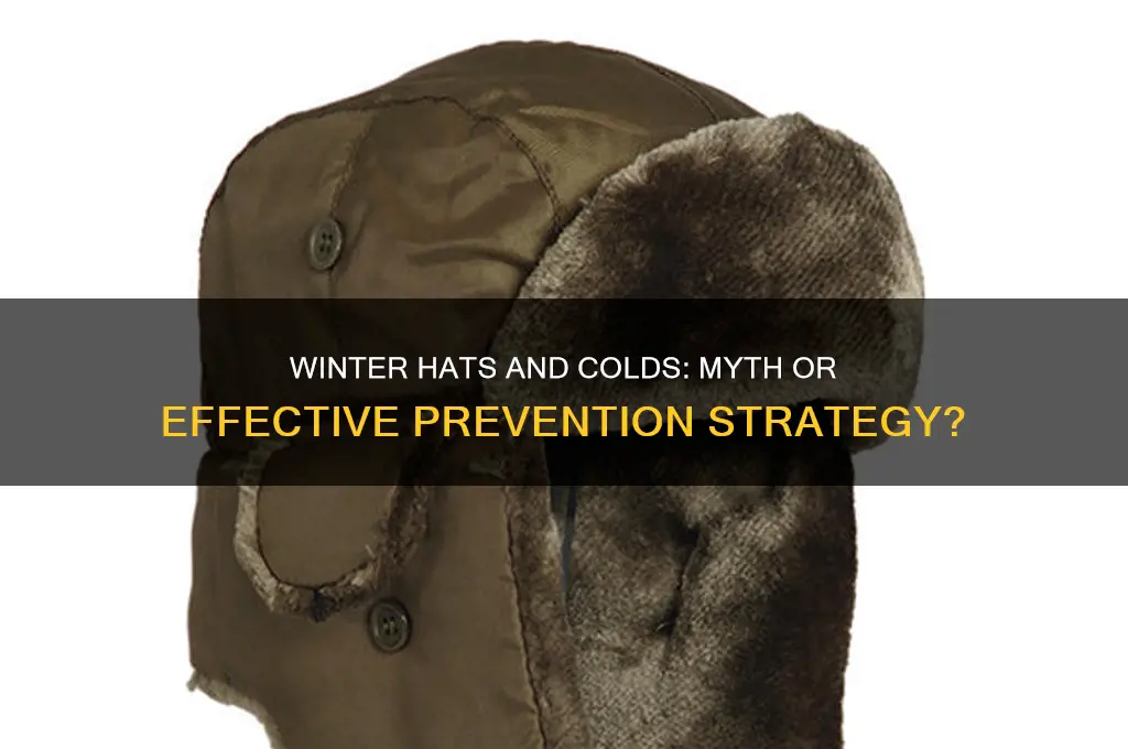does sleeping with a winter hat on help prevent colds