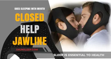 Closed Mouth Sleeping: The Secret to a Sharper Jawline?