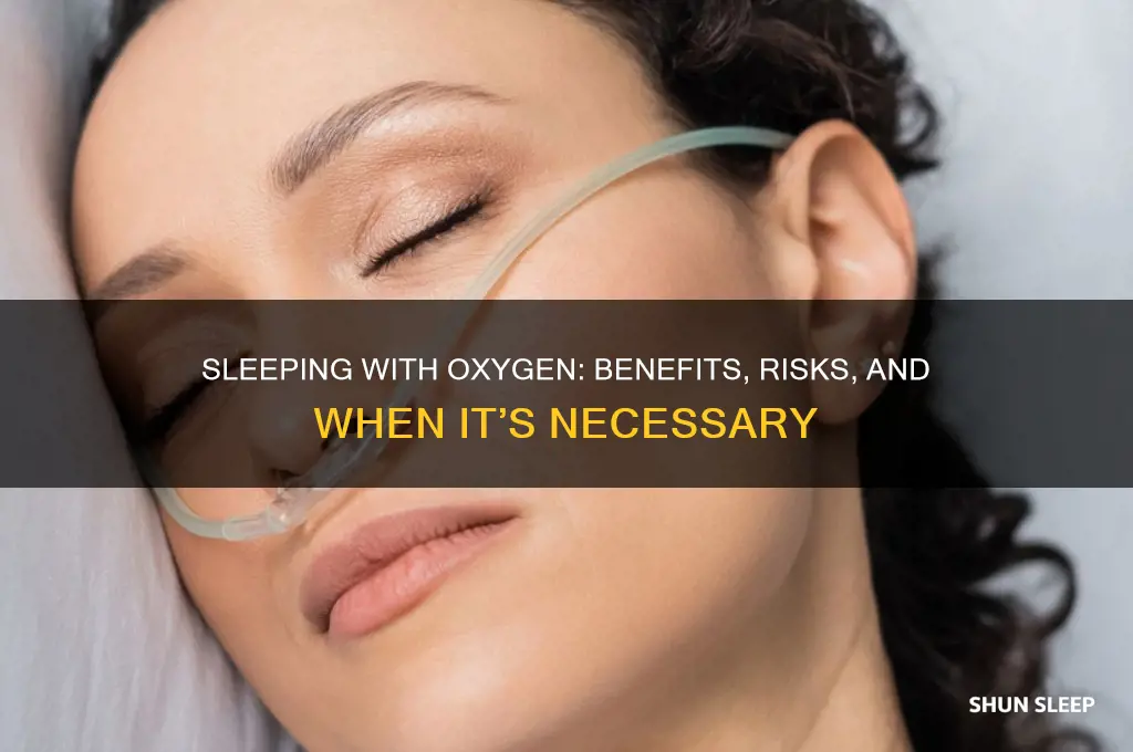 does sleeping with oxygen help