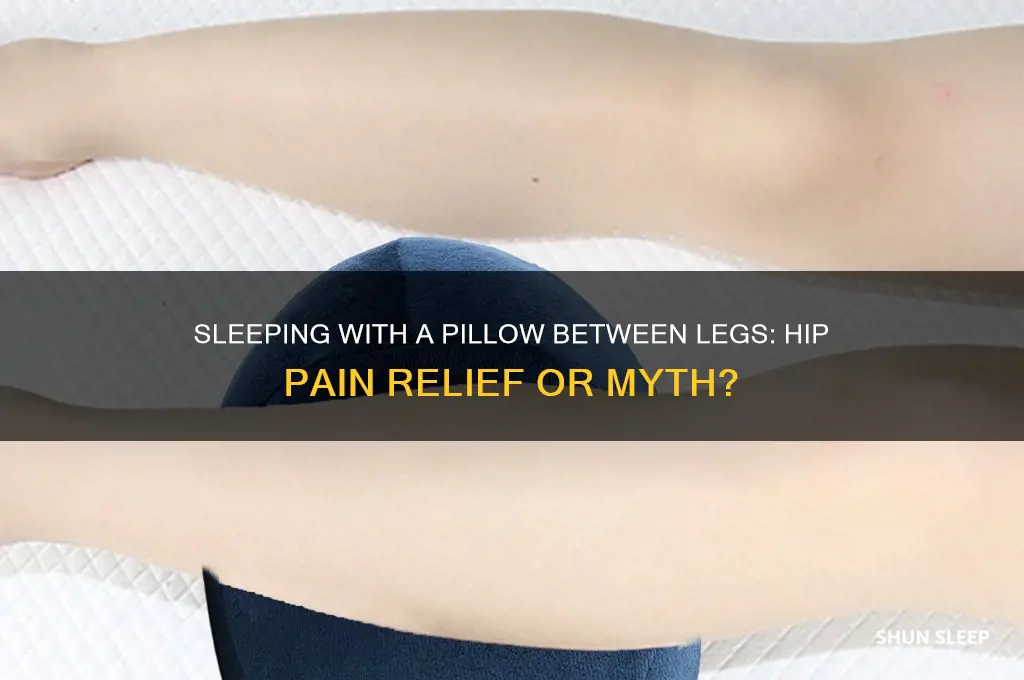 does sleeping with pillow between legs help hip pain
