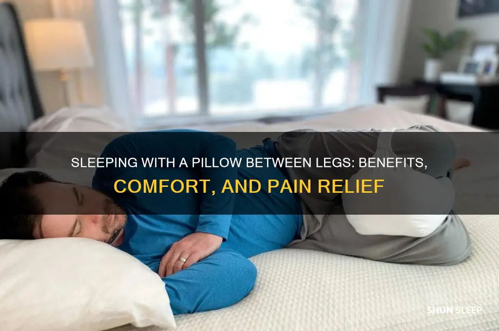 does sleeping with pillow between legs help