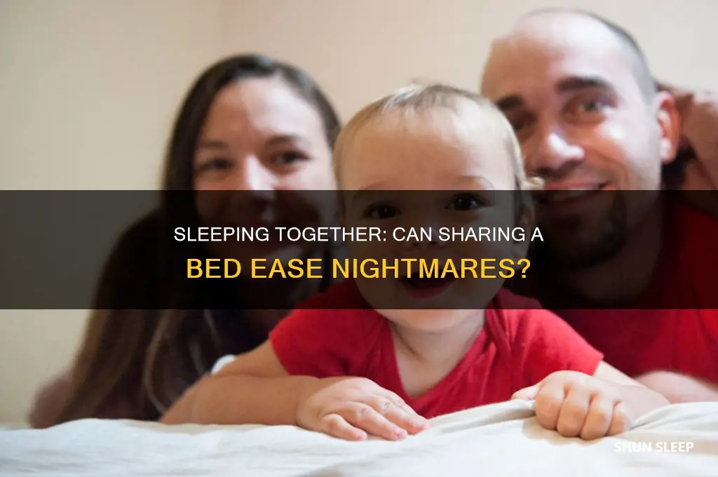 does sleeping with someone help nightmares