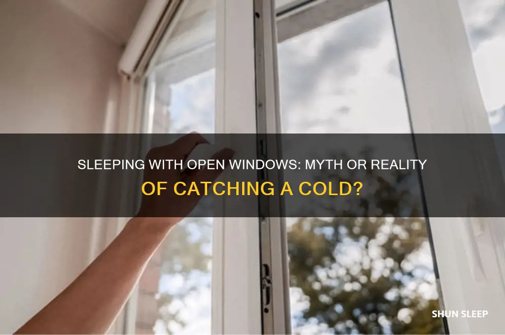 does sleeping with the window open get you sick