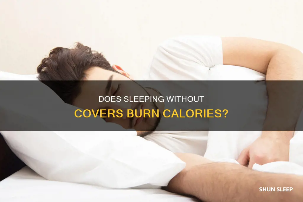 does sleeping without a blanket burn calories